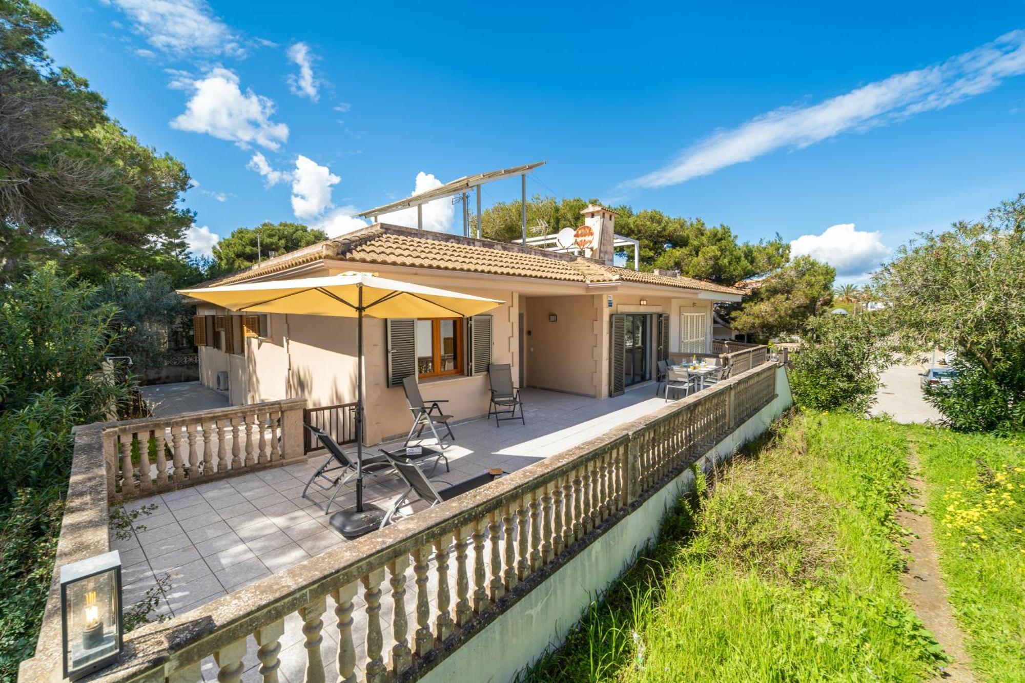 Villa Can Canta Natura Park House At Platja De Muro Beach מראה חיצוני תמונה
