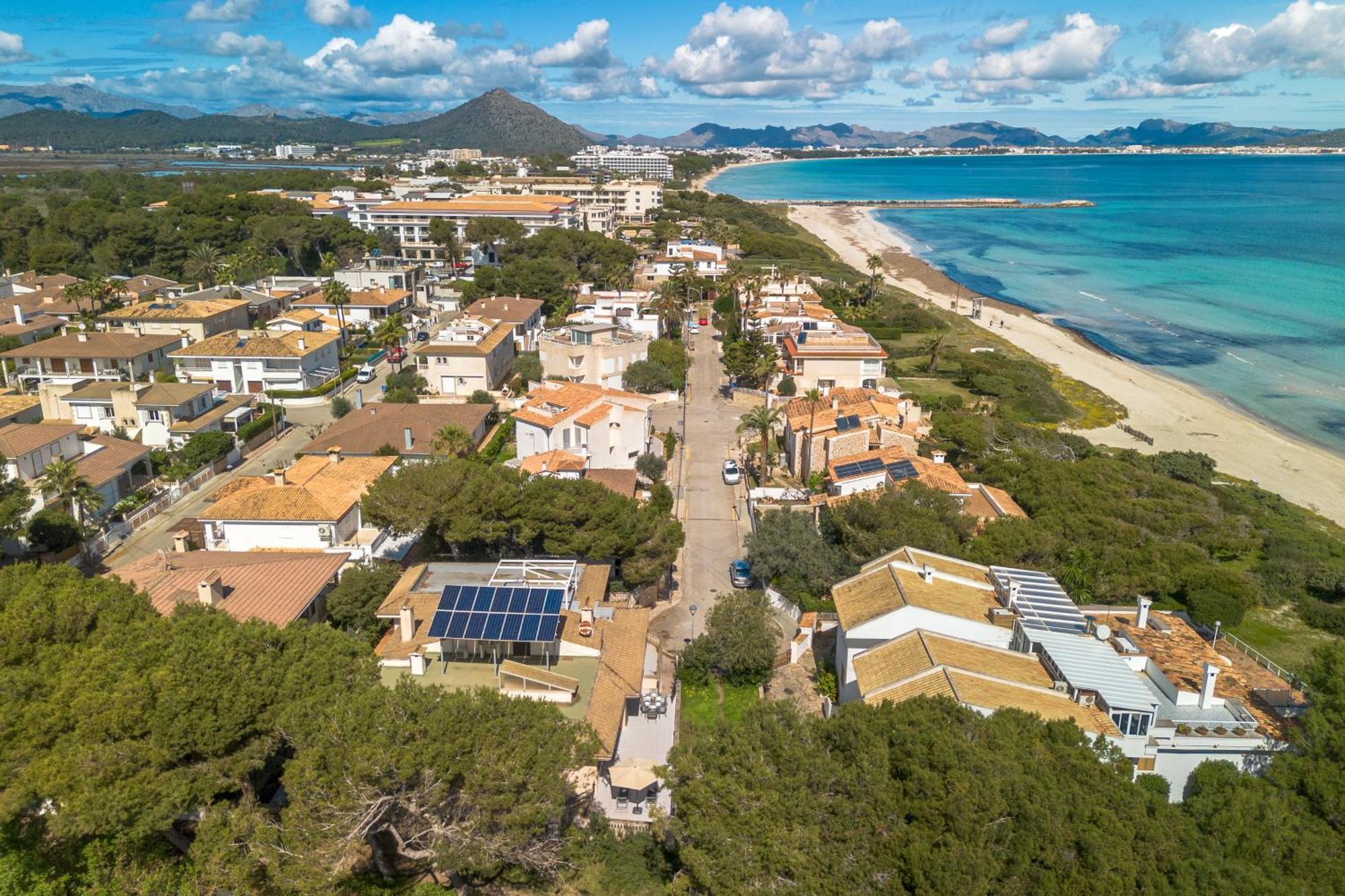 Villa Can Canta Natura Park House At Platja De Muro Beach מראה חיצוני תמונה