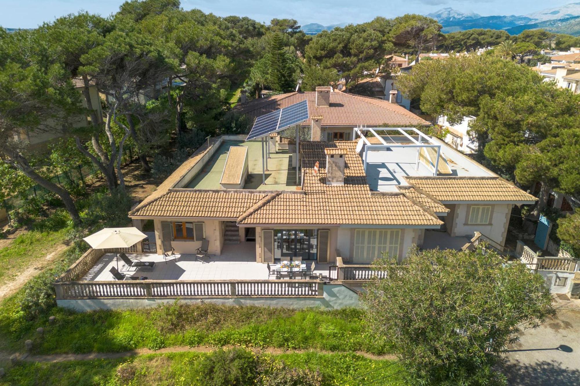 Villa Can Canta Natura Park House At Platja De Muro Beach מראה חיצוני תמונה