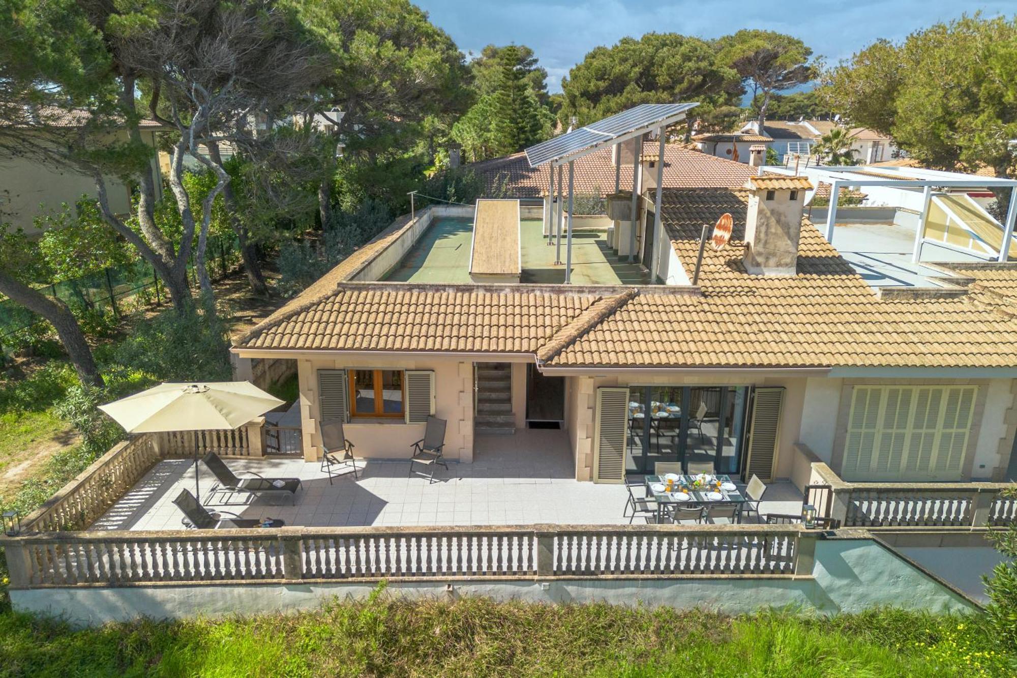 Villa Can Canta Natura Park House At Platja De Muro Beach מראה חיצוני תמונה