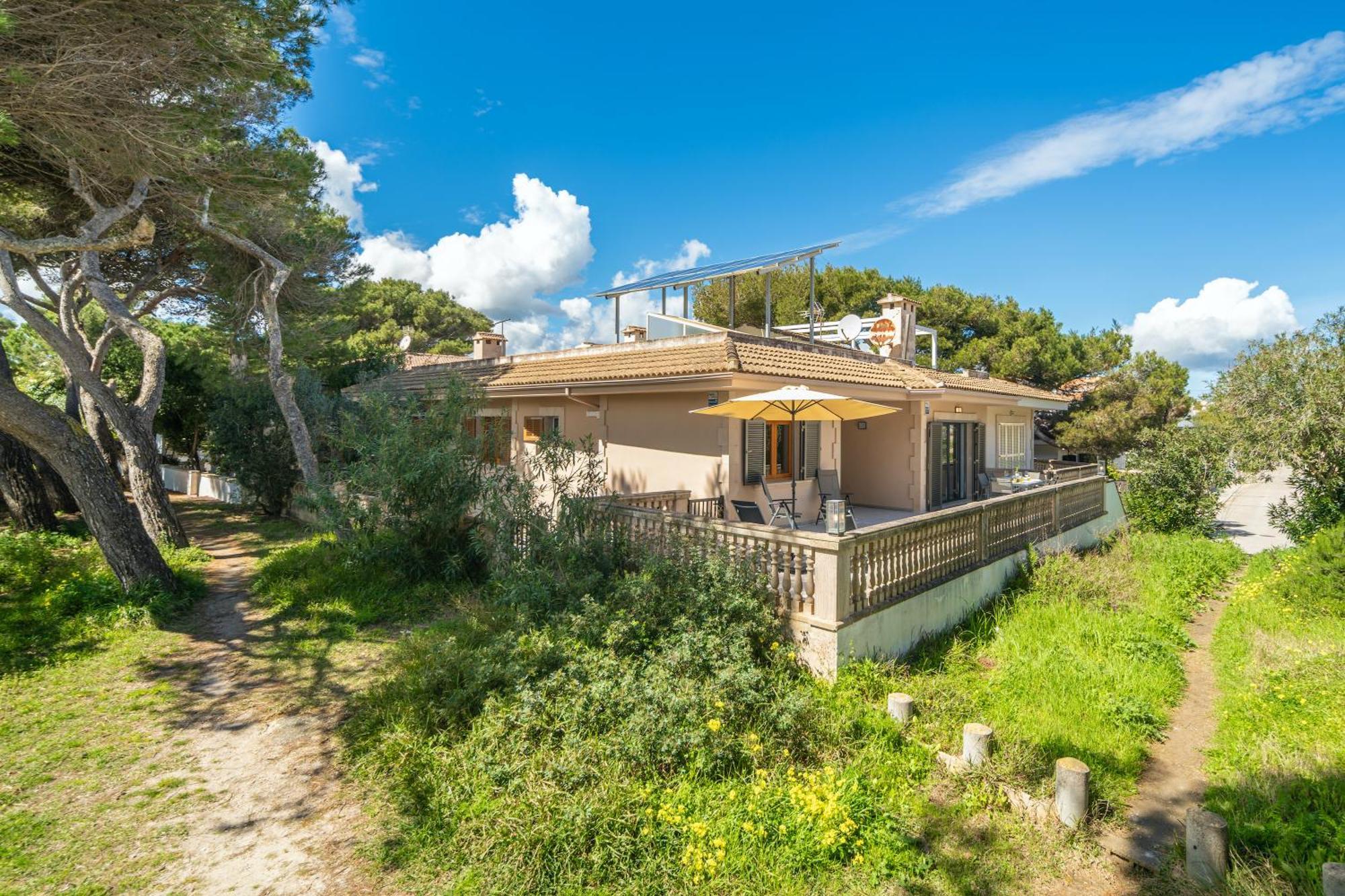 Villa Can Canta Natura Park House At Platja De Muro Beach מראה חיצוני תמונה